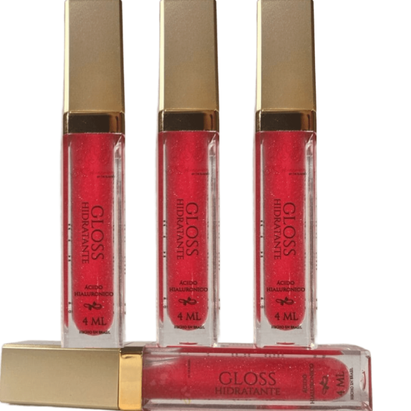 Glos Labial Acido Hialuronico Rojo